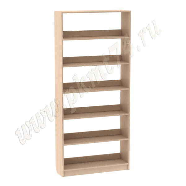 Стеллаж для библиотеки МТ 11-1 дуб Молочный