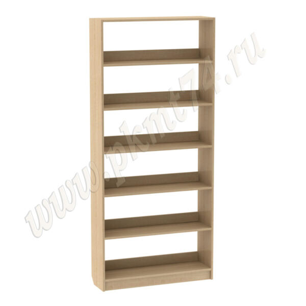Стеллаж для библиотеки МТ 11-1 Клён