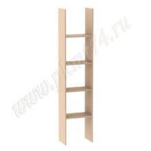 Стеллаж для журналов МТ 11-6 дуб Молочный