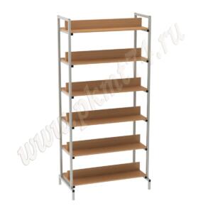 Стеллаж библиотечный МТ 03-2 Бук Бавария светлый Стеллаж библиотечный МТ 03-2 Бук Бавария светлый