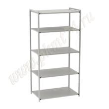 Стеллаж металлический МТ 03-5 серый