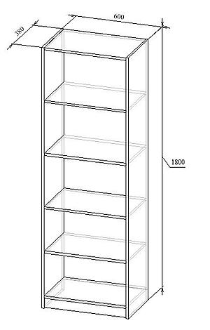 Стеллаж МТ 11-11 чертёж с размерами Стеллаж МТ 11-11 чертёж с размерами