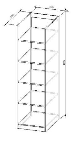 Стеллаж для книг