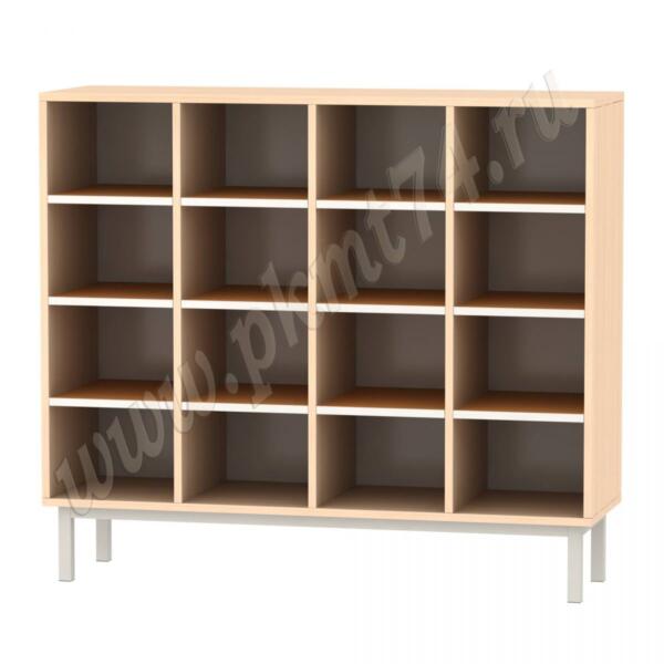 Стеллаж на металлическом каркасе для горшков МТ 17-85 Дуб Молочный-Оранжевый Стеллаж на металлическом каркасе для горшков МТ 17-85 Дуб Молочный-Оранжевый