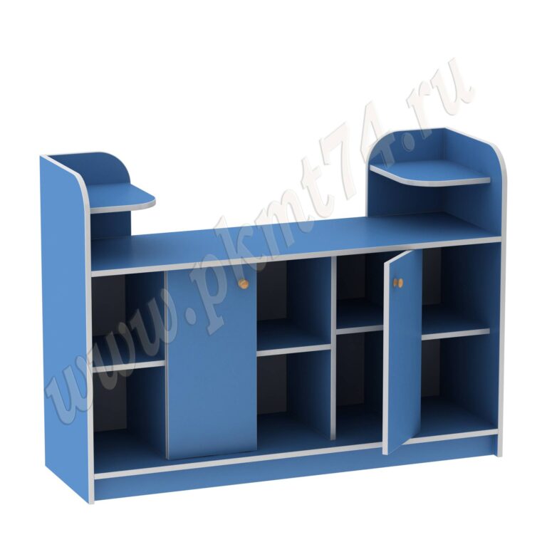 Стенка для игрушек МТ 17-65 Голубой