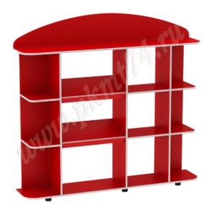 Стенка игровая комбинированная МТ 17-58 Красный