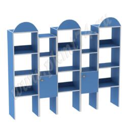 Стенка модульная для игровой МТ 17-60 Голубой