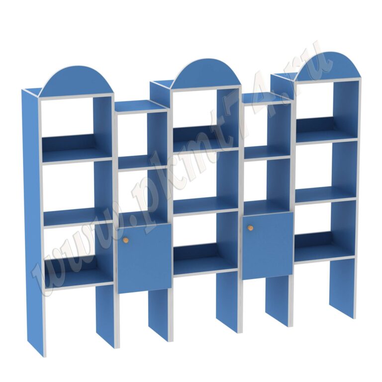 Стенка модульная для игровой МТ 17-60 Голубой