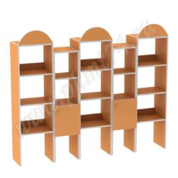 Стенка модульная для игровой МТ 17-60 Оранжевый (Манго)