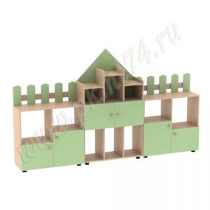 stenka-modulnaya-dlya-igrushek-rytsarskii-zamok-mt-17-61-dubmolzel.jpg Стенка модульная для игрушек Рыцарский замок МТ 17-61 Дуб Молочный-Салатовый