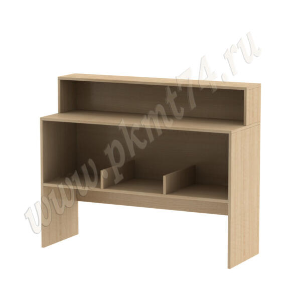 Стол барьер для выдачи книг МТ 08-2 Клён