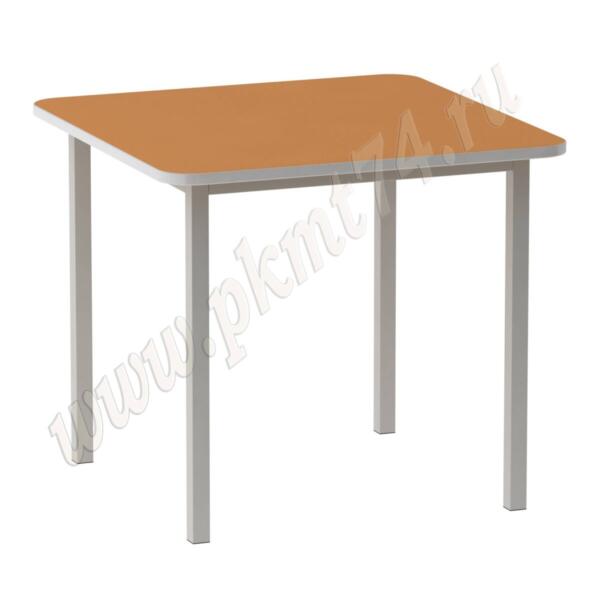 Стол детский на металлическом каркасе четырехместный МТ 17-5 Оранжевый (Манго)