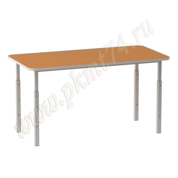 Стол детский на металлокаркасе с регулировкой МТ 17-6 Оранжевый (Манго)