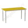 Стол детский на металлокаркасе с регулировкой МТ 17-6 Желтый