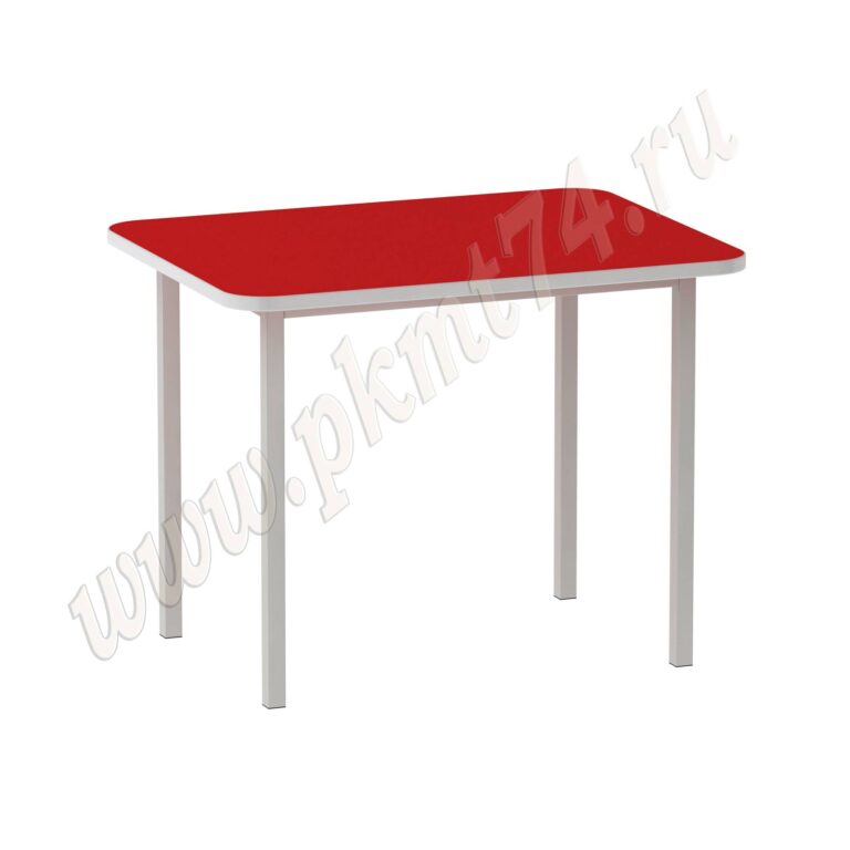Стол детский нерегулируемый одноместный МТ 17-3 Красный