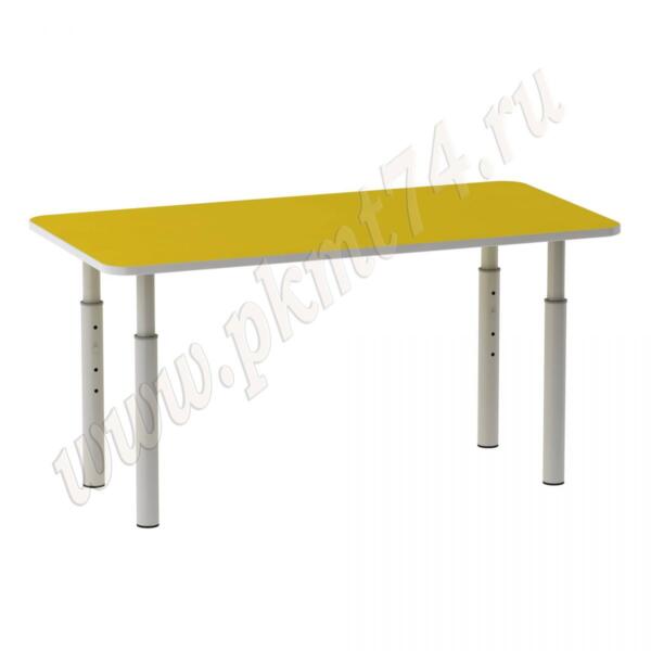 Стол детский регулируемый по высоте МТ 17-31 Желтый Стол детский регулируемый по высоте МТ 17-31 Желтый