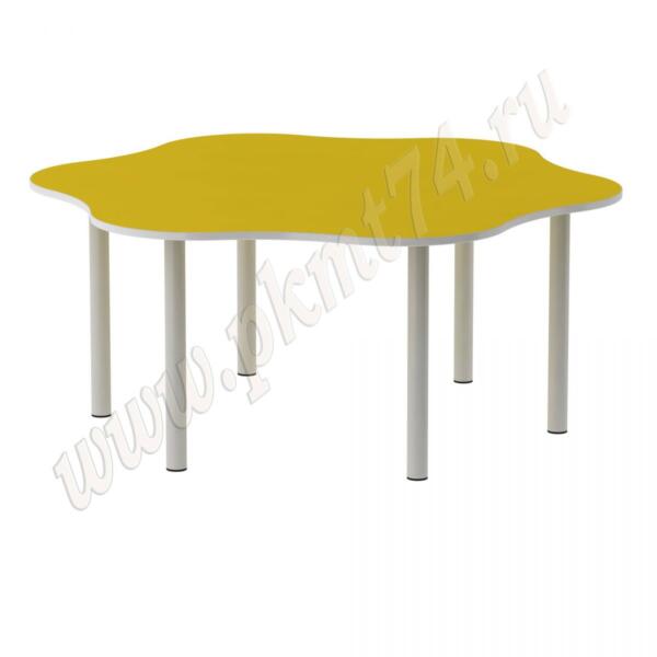 Стол детский шестиместный МТ 17-71 Желтый