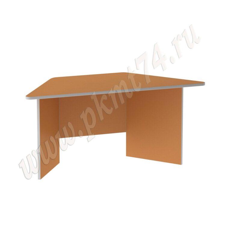 Стол детский трапециевидный из ЛДСП МТ 17-10 Оранжевый (Манго)