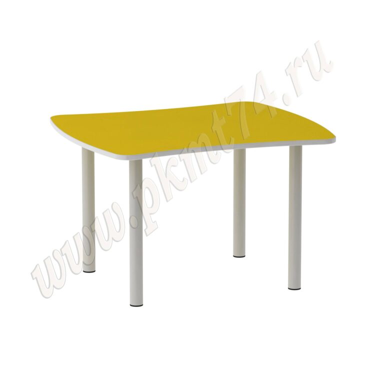 Стол для детского сада МТ 17-69 Желтый Стол для детского сада МТ 17-69 Желтый