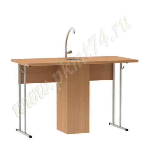 Стол для кабинета химии МТ 22-1 Бук Бавария светлый Стол для кабинета химии МТ 22-1 Бук Бавария светлый