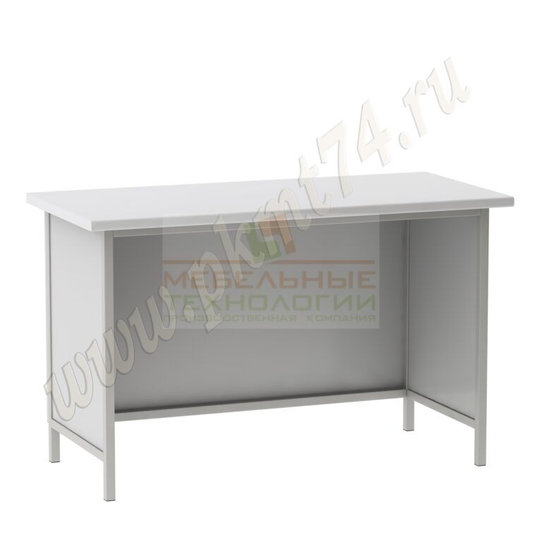 Стол для кабинета химии усиленный МТ 23-1 Серый Стол для кабинета химии усиленный МТ 23-1 Серый