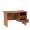 Стол для общежития с нишей и двумя ящиками МТ 06-13 Вишня Оксфорд Стол для общежития с нишей и двумя ящиками МТ 06-13 Вишня Оксфорд