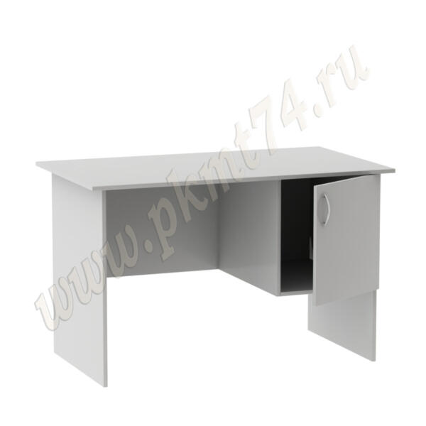 Стол для общежития с тумбой МТ 06-5 Серый Стол для общежития с тумбой МТ 06-5 Серый