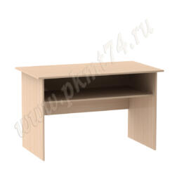 Стол для учителя письменный с полкой МТ 06-2 Дуб Молочный