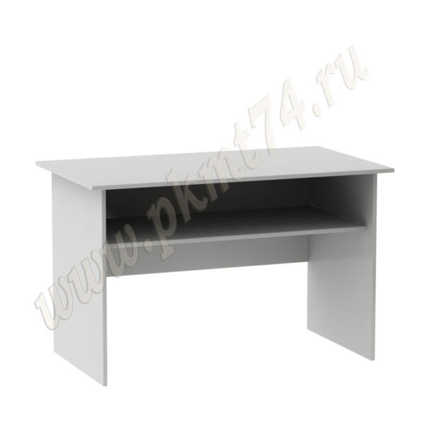 Стол для учителя письменный с полкой МТ 06-2 Серый