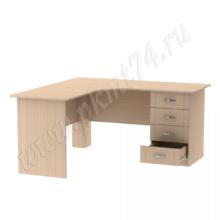 Стол для учителя угловой МТ 06-14 Дуб Молочный