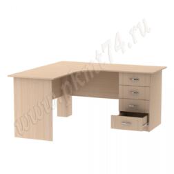 Стол для учителя угловой МТ 06-14 Дуб Молочный