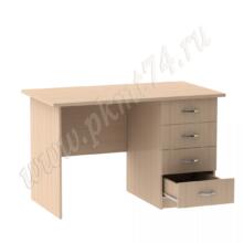 Стол для учителя вместительный МТ 06-23 Дуб Молочный