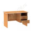 Стол для воспитателя с двумя ящиками и нишей МТ 06-13 Оранжевый (Манго)