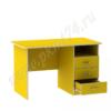 Стол для воспитателя с ящиками и нишей МТ 06-9 Желтый