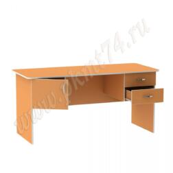 Стол для воспитателя широкий МТ 06-11 Оранжевый (Манго)