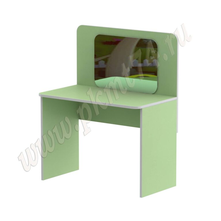 Стол для занятий с зеркалом МТ 17-100 Салатовый