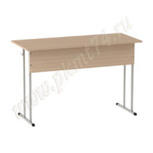 Стол двухместный нерегулируемый ученический МТ 01-2 Дуб Молочный