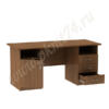 Стол двухтумбовый офисный МТ 06-12 Орех
