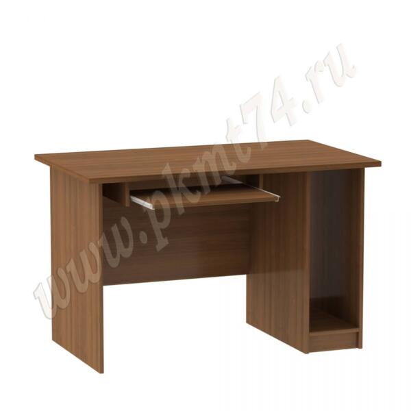 Стол офисный с подставкой под системный блок МТ 07-3 Орех