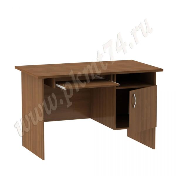 Стол компьютерный для офиса с тумбой МТ 07-2 Орех