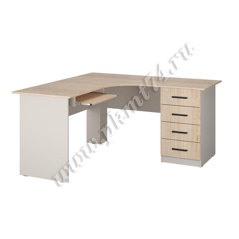 Стол компьютерный угловой МТ 07-6 Тэффи - Клен