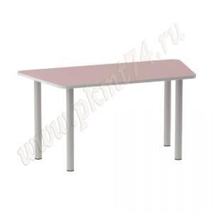 Стол на опорах из круглой трубы Трапеция МТ 17-32 Ирис Стол на опорах из круглой трубы Трапеция МТ 17-32 Ирис