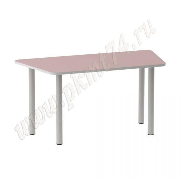 Стол на опорах из круглой трубы Трапеция МТ 17-32 Ирис