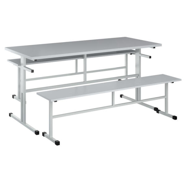 Стол обеденный с лавочками