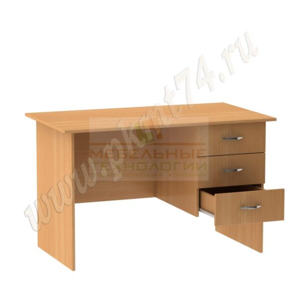 Стол однотумбовый для общежития МТ 06-10 Бук Бавария светлый Стол однотумбовый для общежития МТ 06-10 Бук Бавария светлый