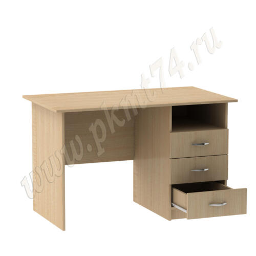 Стол офисный с одной тумбой МТ 06-9 Клён