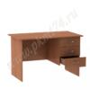 Стол письменный для врача с ящиками МТ 06-10 Вишня Оксфорд
