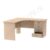 Стол письменный угловой для общежития МТ 06-14 Дуб Молочный