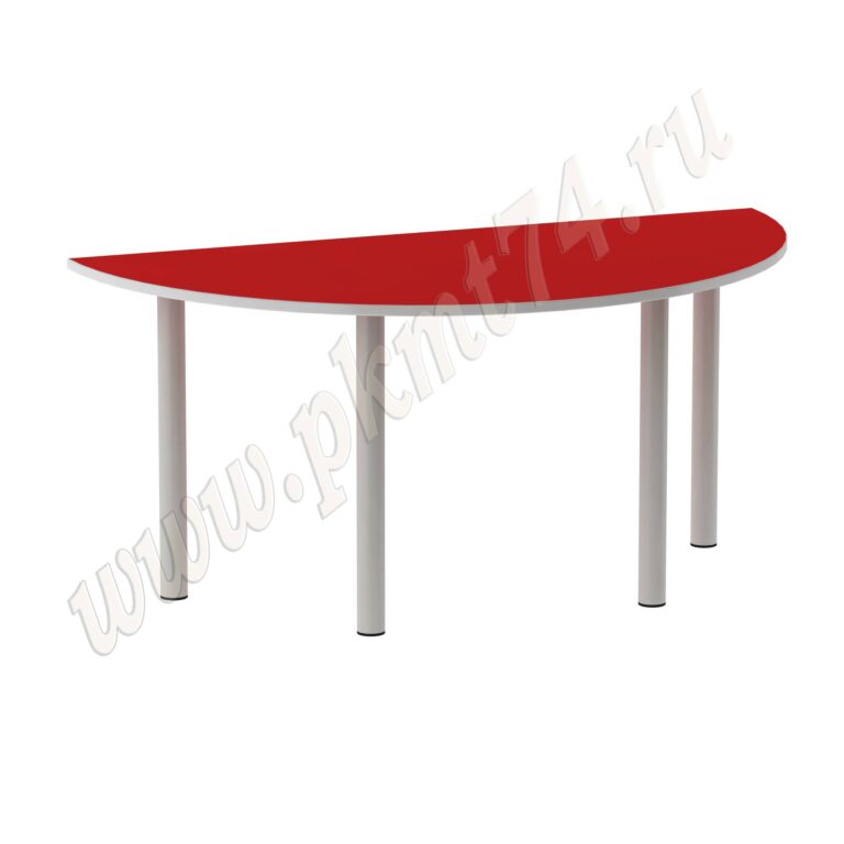 Стол полукруглый МТ 17-70 Красный
