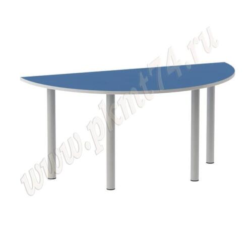 Стол полукруглый МТ 17-70 Голубой Стол полукруглый МТ 17-70 Голубой